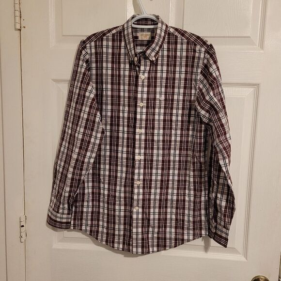 NWT Dockers plaid long sleeve button up shirt - Picture 1 of 8